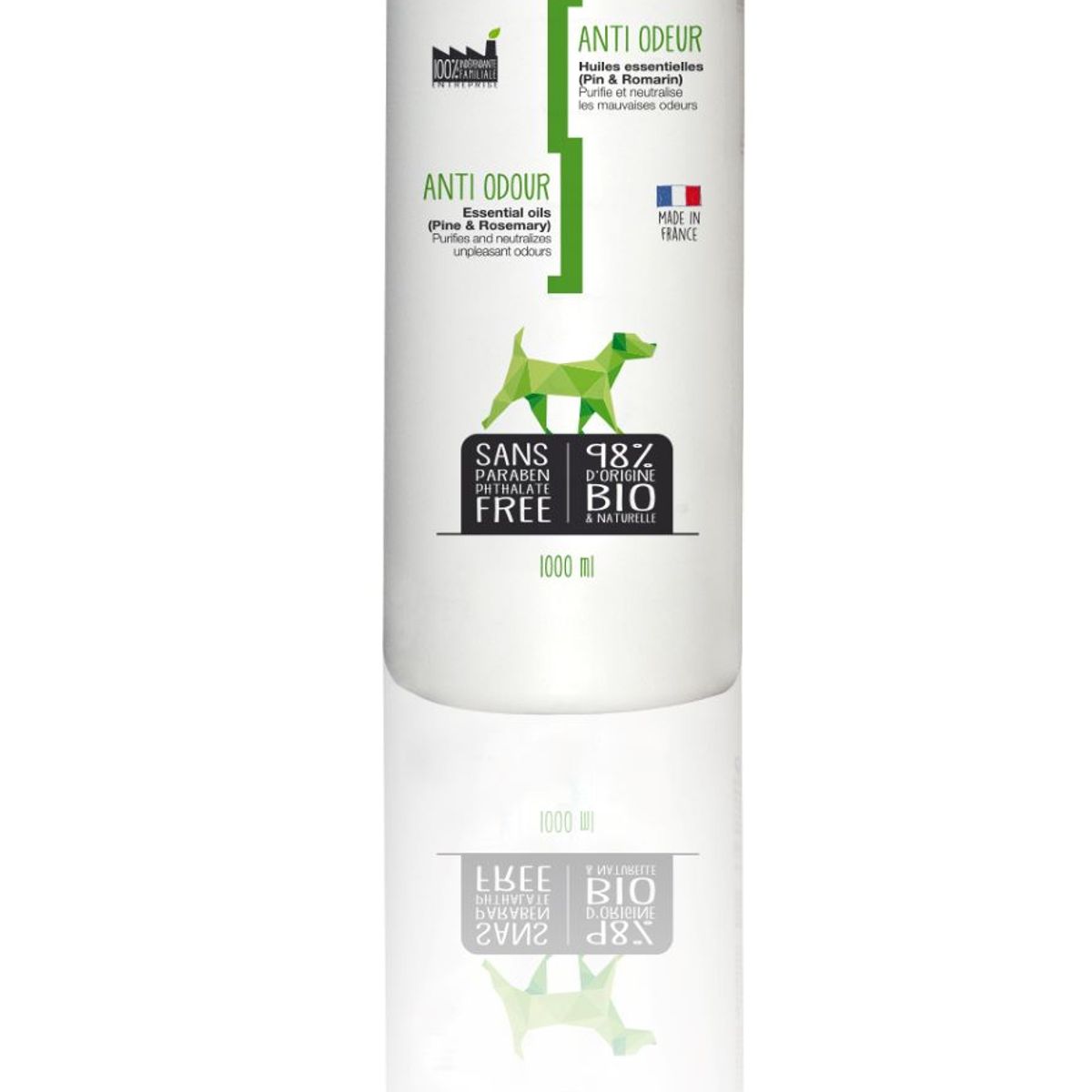BIOGANCE - Shampoo Odour Control (Control de olor) 1 Litro, Biogance.