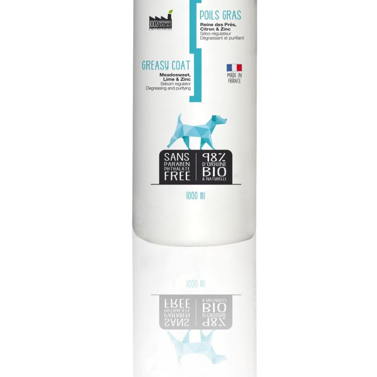 BIOGANCE - Shampoo Fresh'n'pure (Pelaje Graso) 1 Litro, Biogance.