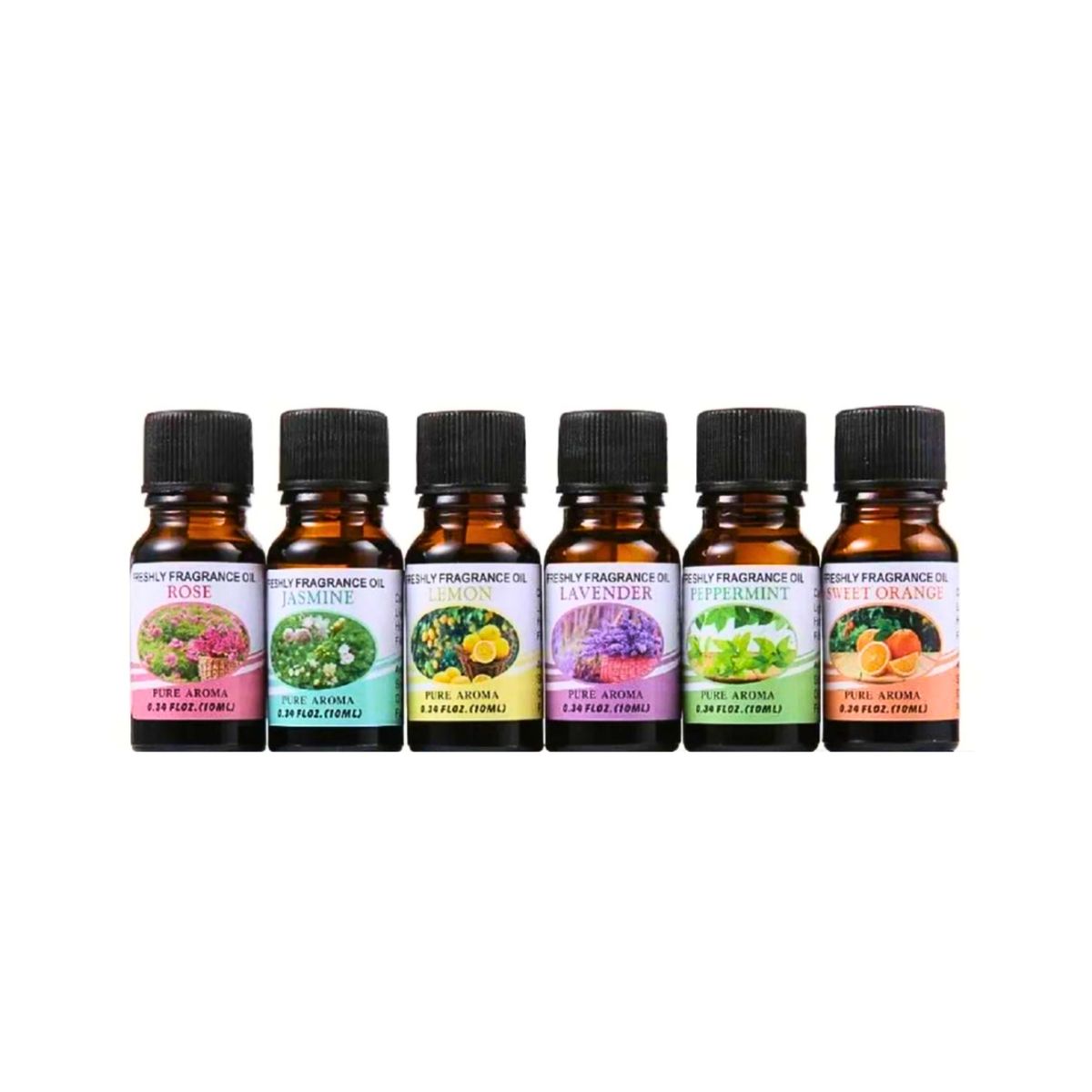 GENERICO - Set 6 Unid Esencia De Humificador Fragancias Varias.