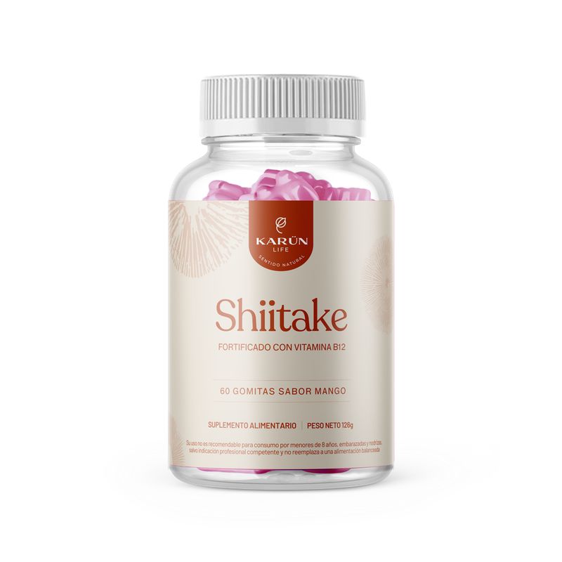 KARUNLIFE - Shiitake Hongo - 60 Gomitas Karun Life