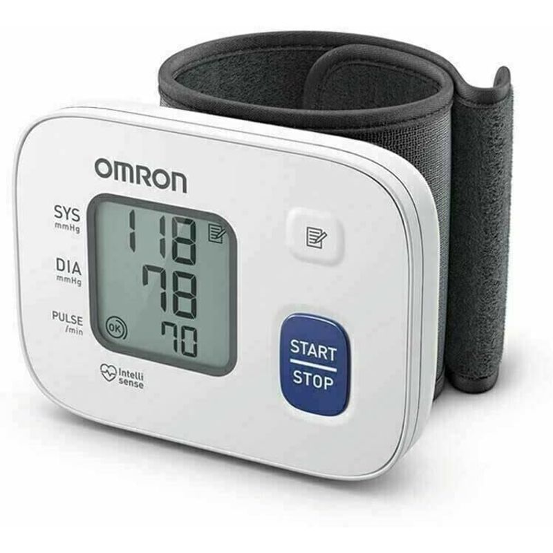 MEDICALTEC - TOMA PRESION DE MUÑECA OMRON HEM 6161E 30 MEMORIAS