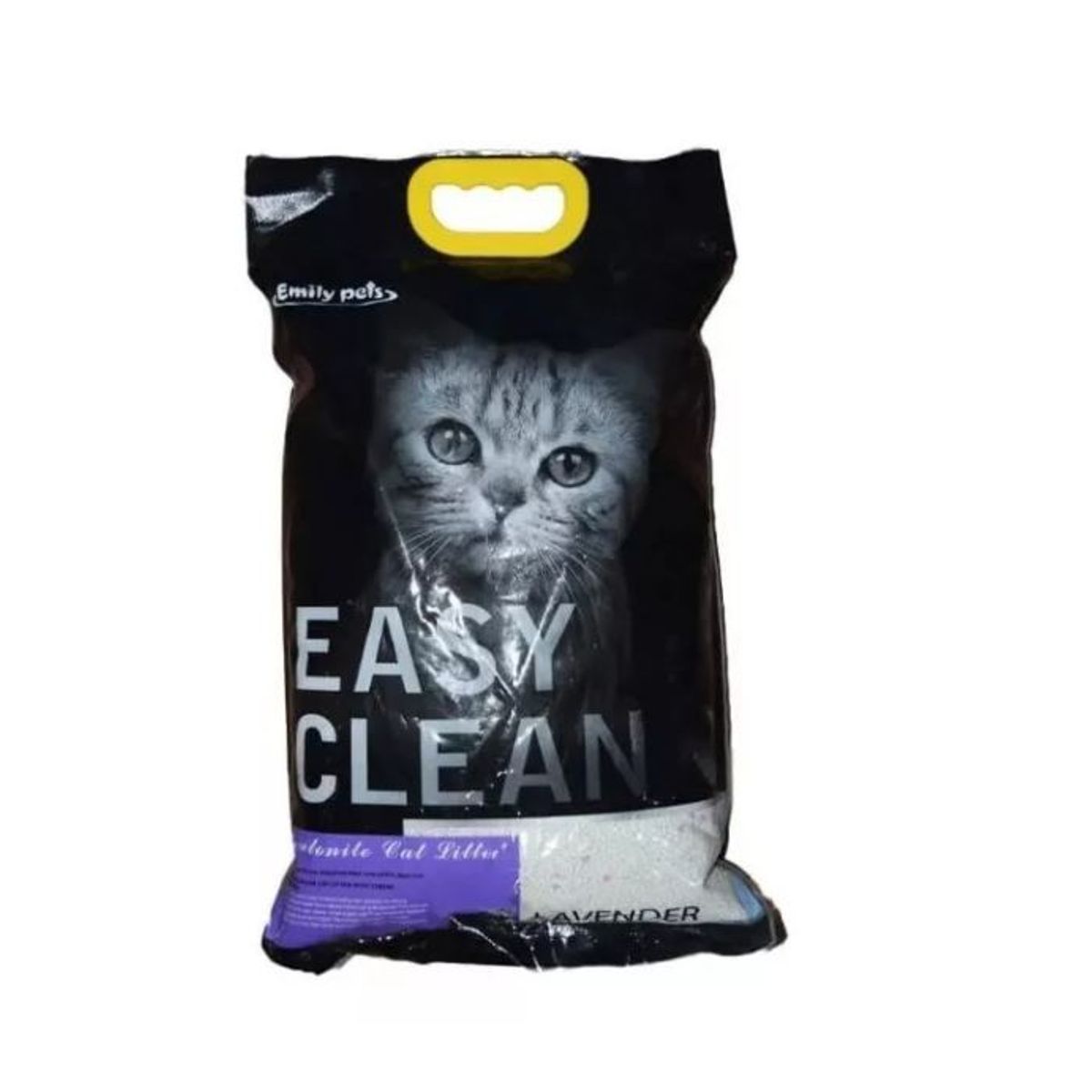 GENERICO - Arena Sanitaria Aglutinante Easy Clean 4 Kg Aromas Lavanda