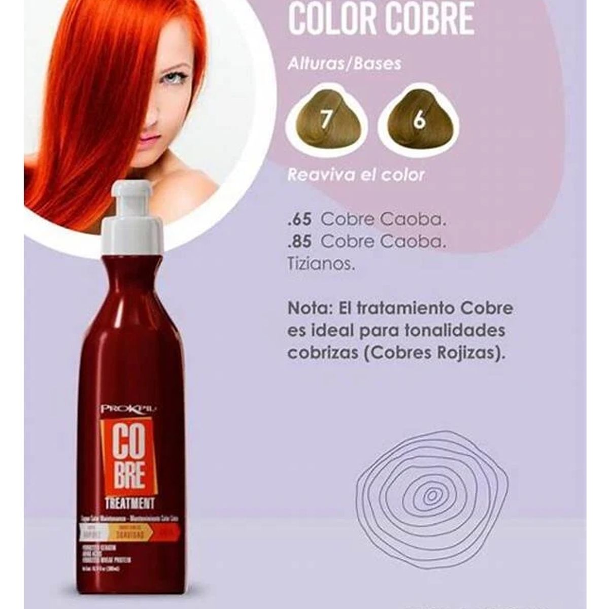 PROKPIL - Tratamiento Color Cobre Matizador 300ml Prokpil