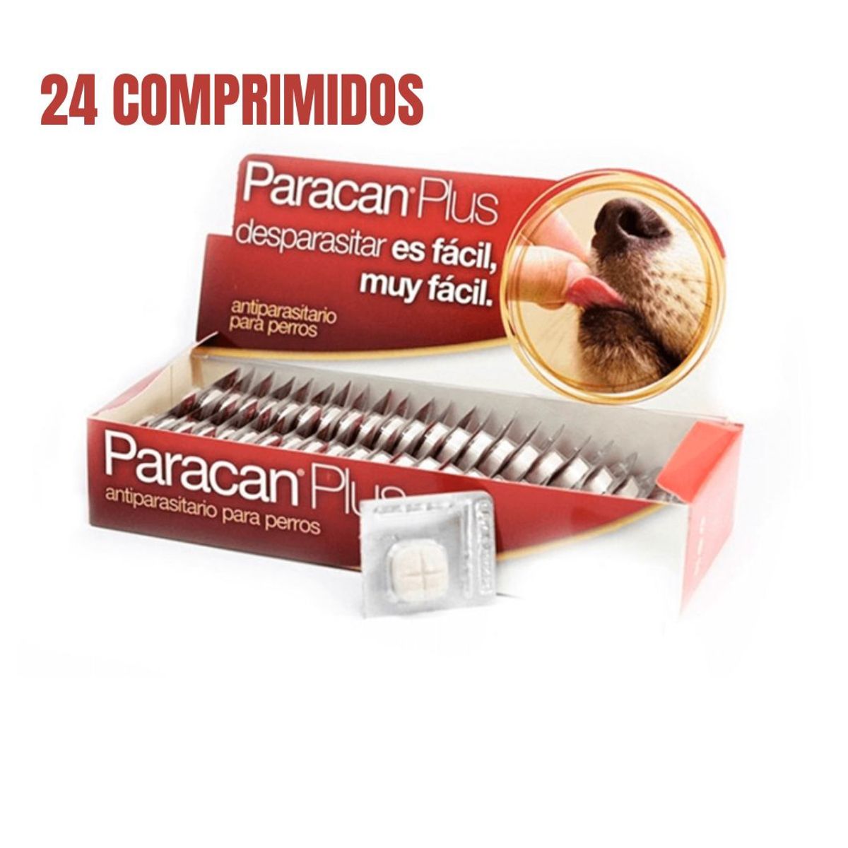 GENERICO - Paracan Plus 24 Comprimidos Antiparasitario