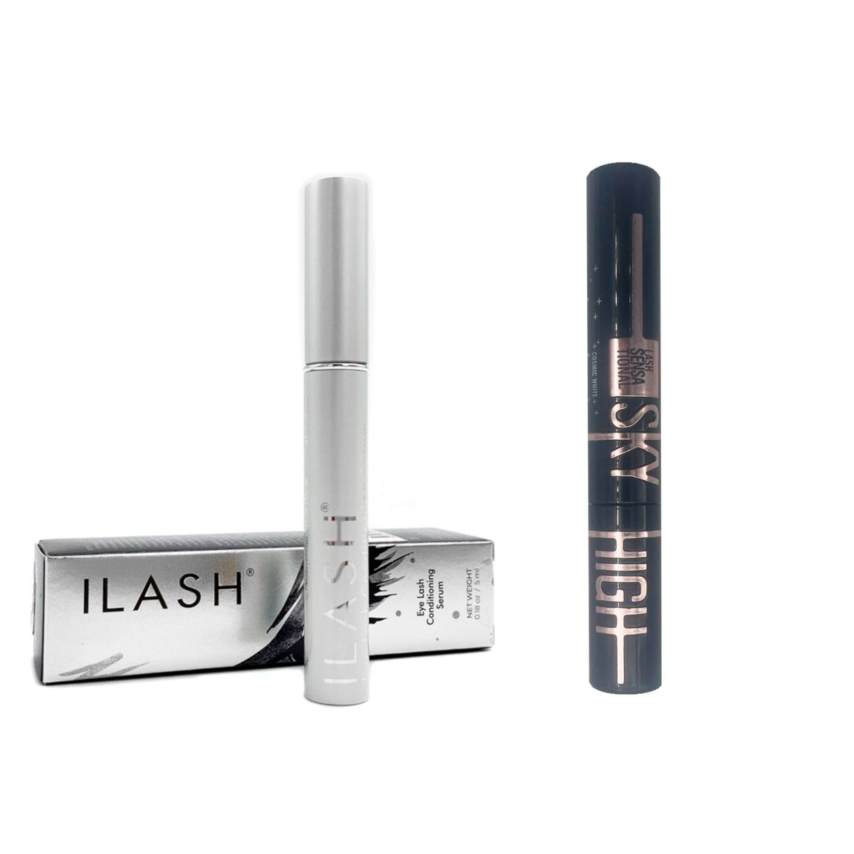 ILASH - Alargador y engrosador pestañas Ilash mascara waterproof.-