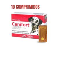 Antiparasitario Canifort 10 comprimidos