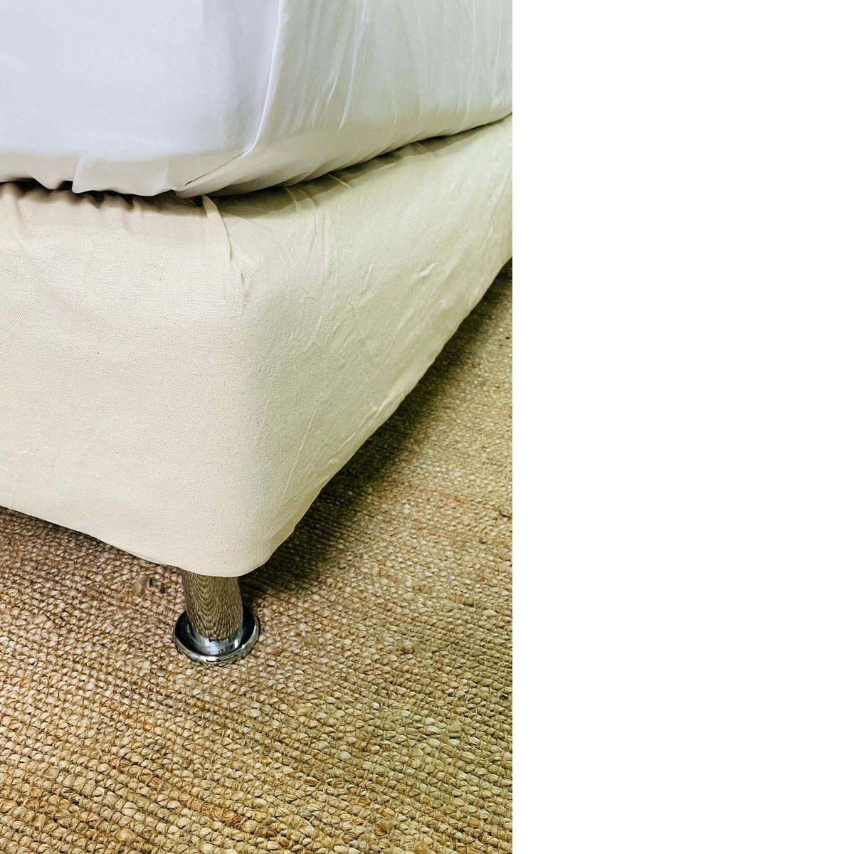 ANTONIA PAZ - Faldón elasticado Crudo Súper king