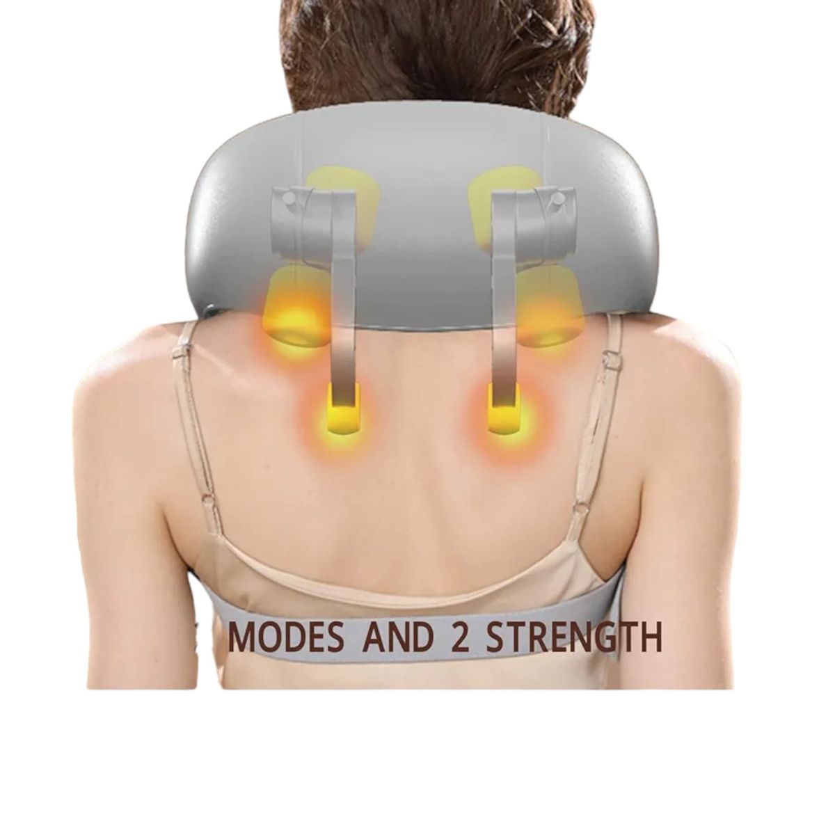 GENERICO - Masajeador De Cuello Hombros Espalda Hot Compress