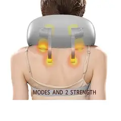 GENERICO - Masajeador De Cuello Hombros Espalda Hot Compress