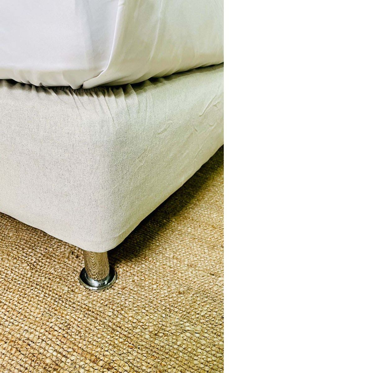 ANTONIA PAZ - Faldón elasticado  Gris Claro King