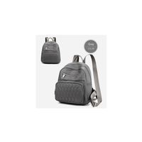 Bolso Mochila Mujer Moda Moow Gris