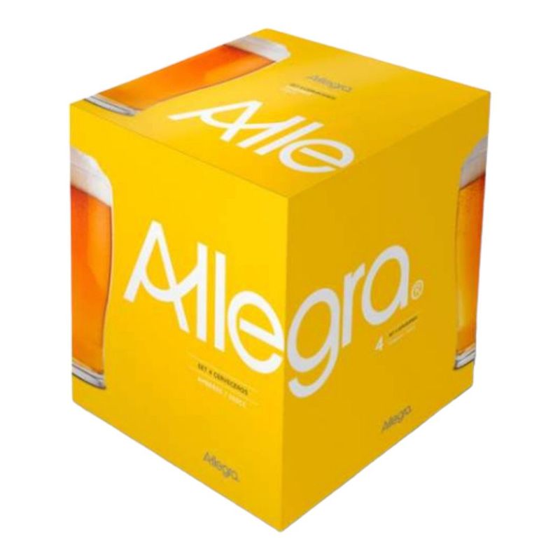 ALLEGRA - Set 4 Cervecero Amberes 564Cc