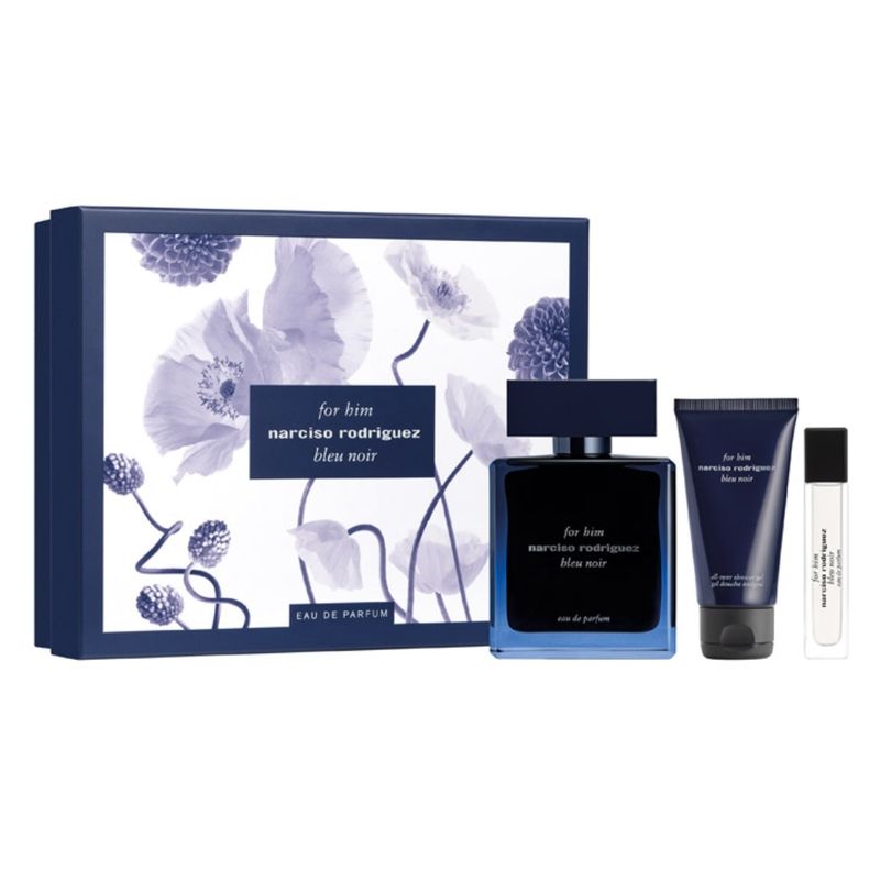 NARCISO RODRIGUEZ - Set Narciso R for Hin Bleu Noir EDP 100ml + 10ml + Gel 50ml