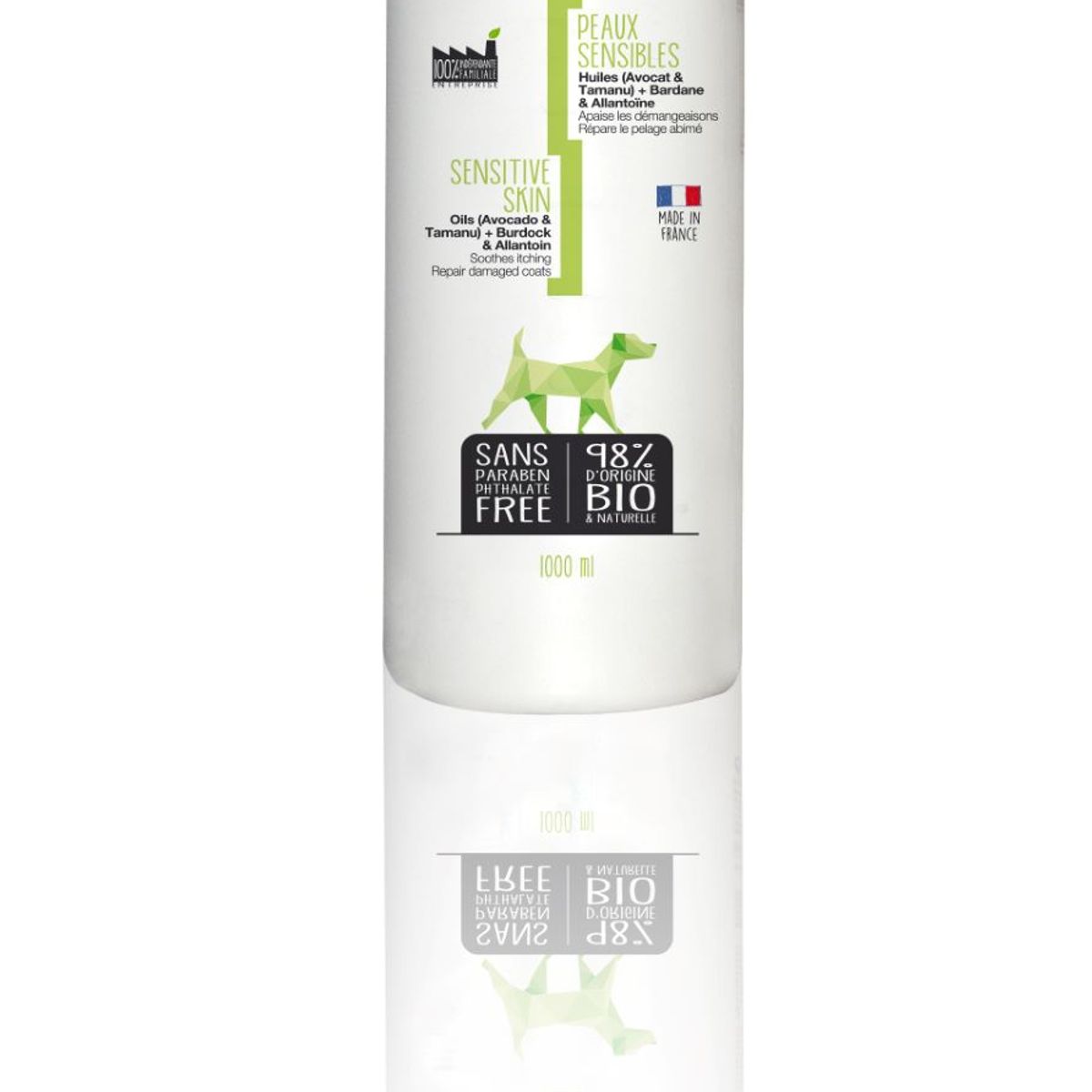 BIOGANCE - Shampoo Nutri Repair (pelaje seco y dañado) 1 Litro, Biogance.