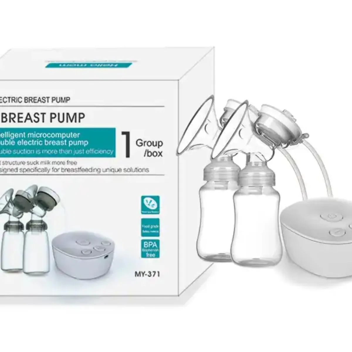 OEM - Extractor De Leche Eléctrico Inteligente Doble Saca Leche