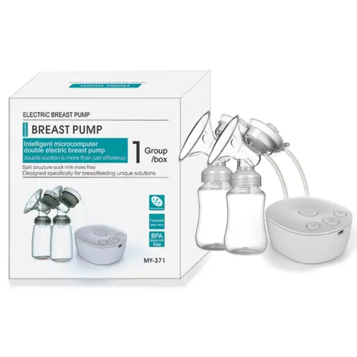 OEM - Extractor De Leche Eléctrico Inteligente Doble Saca Leche