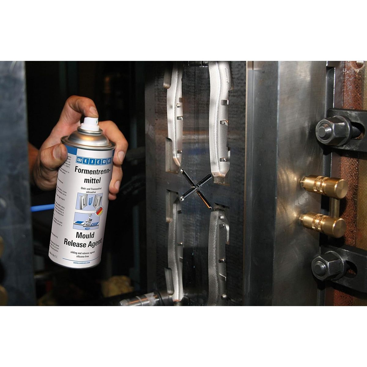 WEICON - Spray Desmoldante 400ml Lubricante y Antiadherente Exento De Silicona