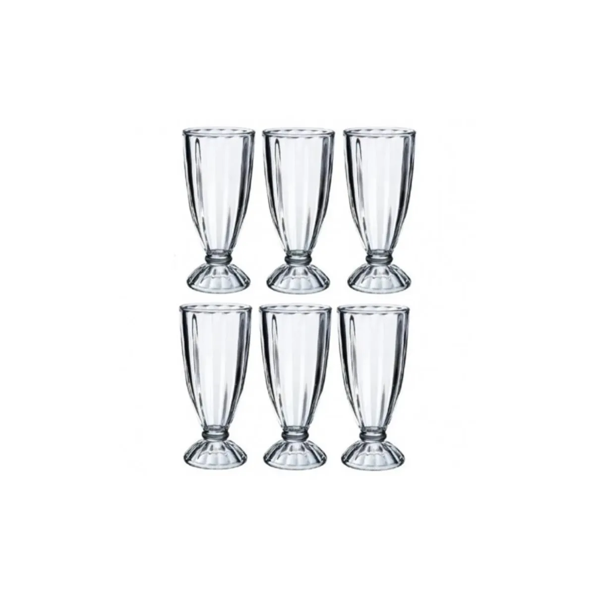 VITTA - SET 6 COPAS MILK SHAKE 300 ML BAHIA IMAHE
