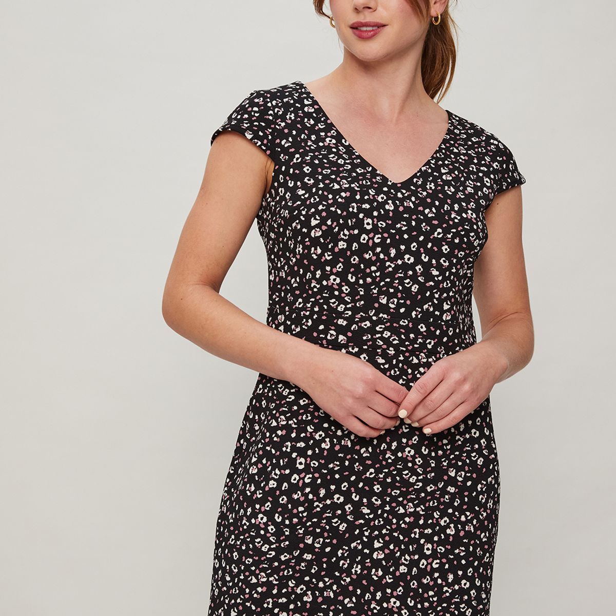ASH - Vestido Corto Negro Mujer Ash