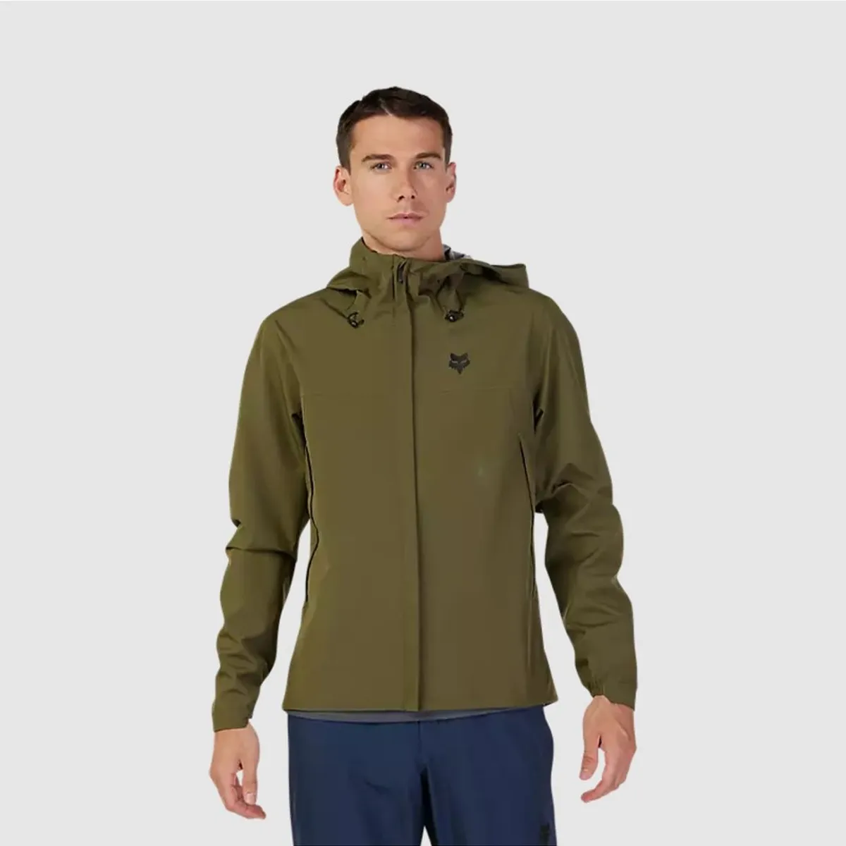 FOX - Chaqueta Bicicleta Impermeable Ranger Verde Oliva Fox FOX