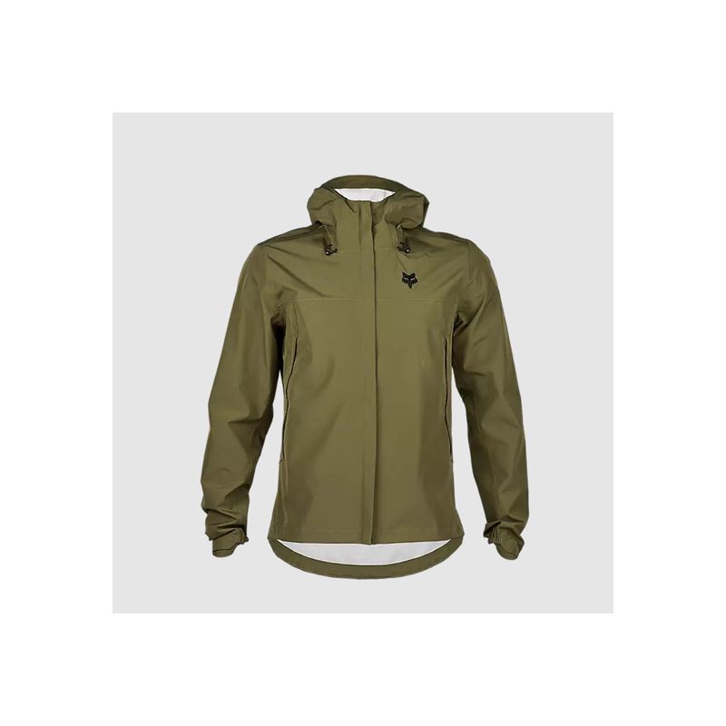 FOX - Chaqueta Bicicleta Impermeable Ranger Verde Oliva Fox FOX