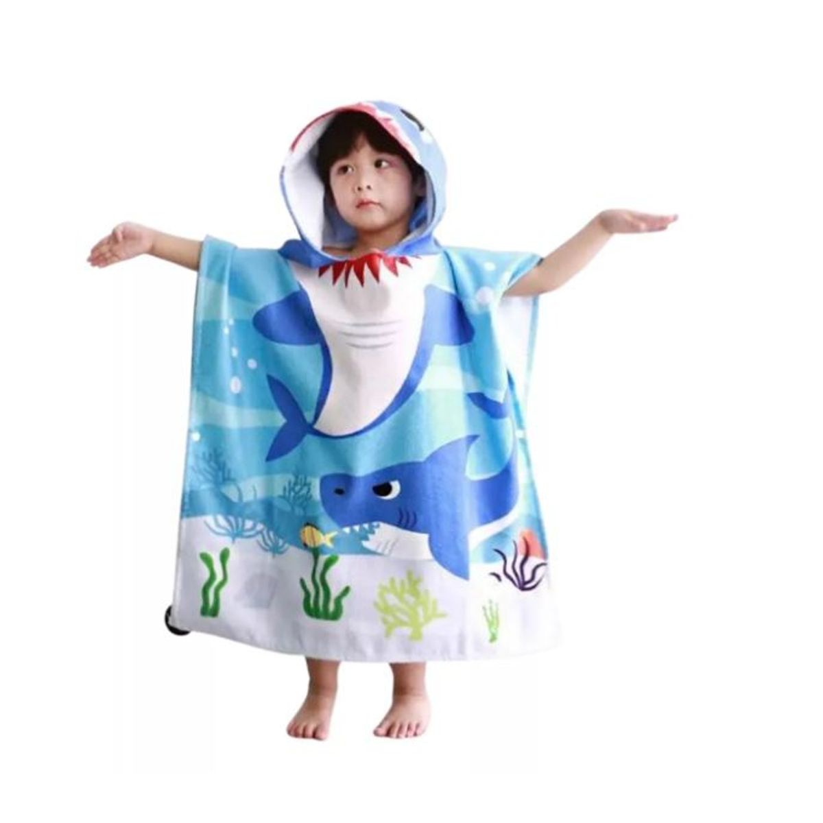 GENERICO - Toalla Con Capucha Para Niño De Playa