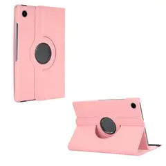 GENERICO - Carcasa Funda Giratoria Para Tablet Samsung A9+ Plus 11 X210 Rosado