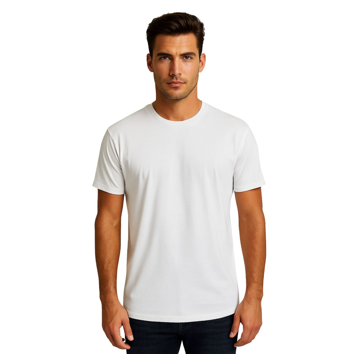 D'JOE - Polera Algodon Soft Unicolor Hombre