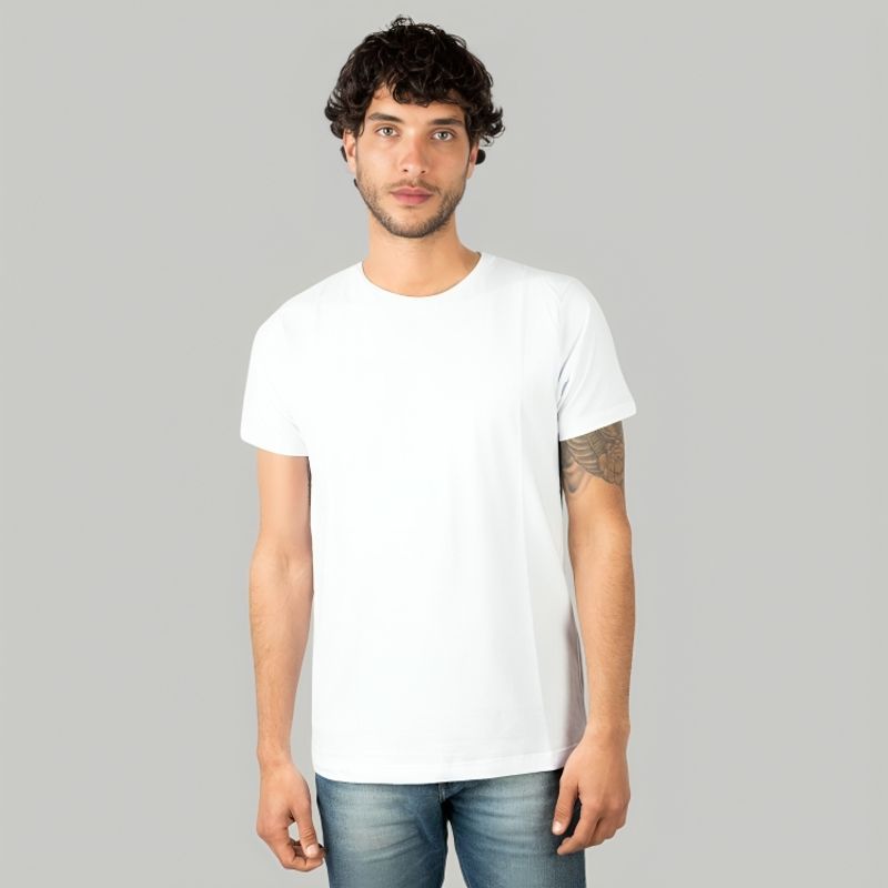 D'JOE - Polera Algodon Soft Unicolor Hombre