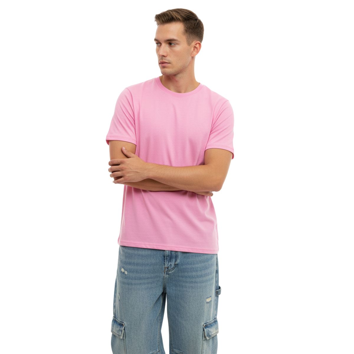 D'JOE - Polera Algodon Soft Unicolor Hombre