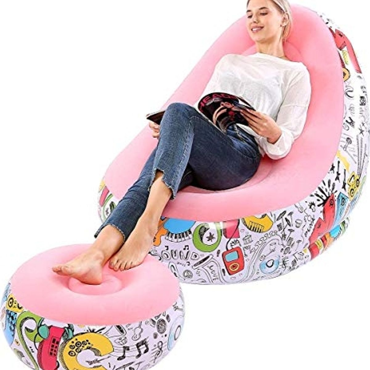 GENERICO - Sillon Inflable Mas Puff Asiento