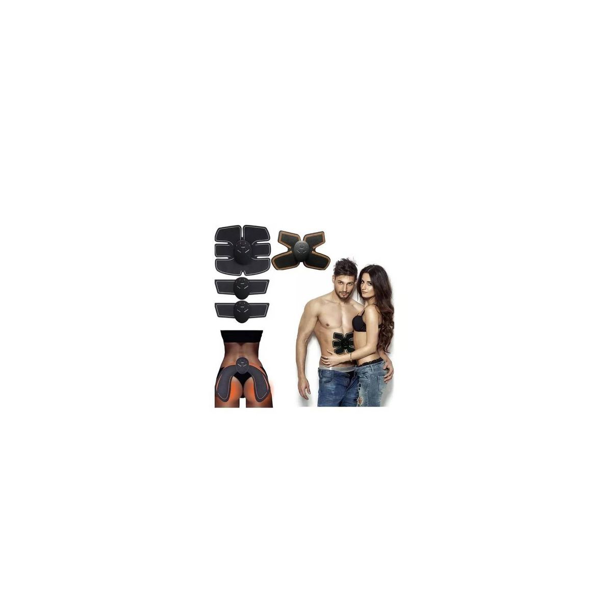 GENERICO - Tonificador Muscular Completo 5 En 1 Electro Estimulador