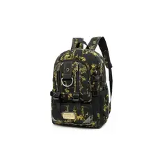 GENERICO - Mochila Military Camuflada Casual Negro Camuflado