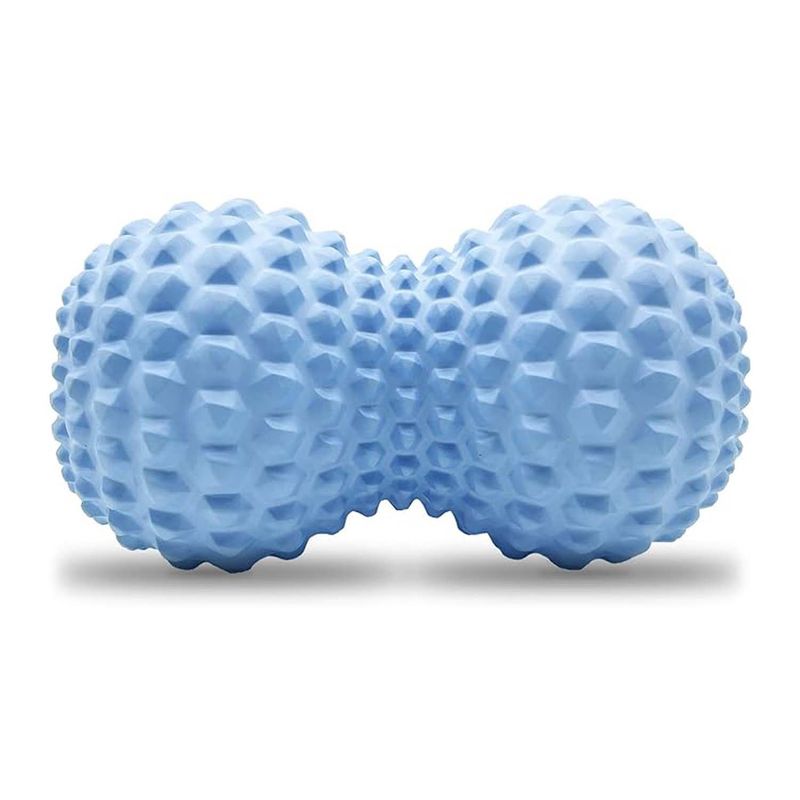 LELOX - Bolas de Masaje de Maní para Yoga y Masaje Corporal（Azul）