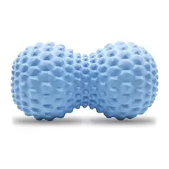 LELOX - Bolas de Masaje de Maní para Yoga y Masaje Corporal（Azul）