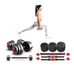 GENERICO - Kit De Pesas Ejercicio Mancuernas Juego De Pesas Goma 15kg