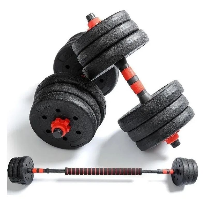 GENERICO - Kit De Pesas Ejercicio Mancuernas Juego De Pesas Goma 20kg