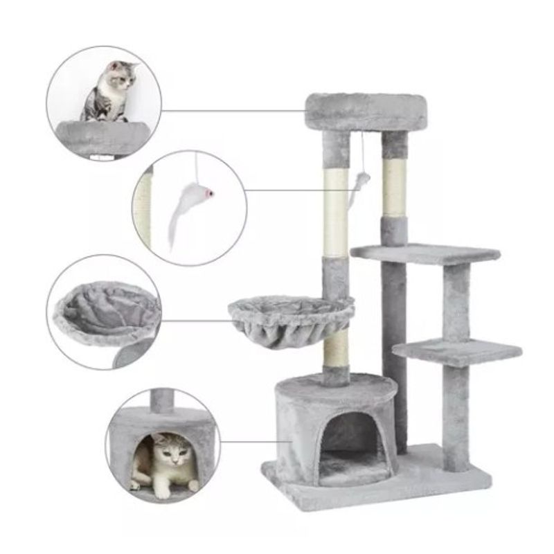 GENERICO - Torre Rascador Para Gatos SG104282