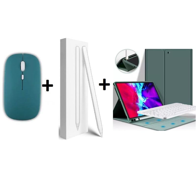 GENERICO - PACK VERDE OSCURO Para IPad 10.9 Smart Cover