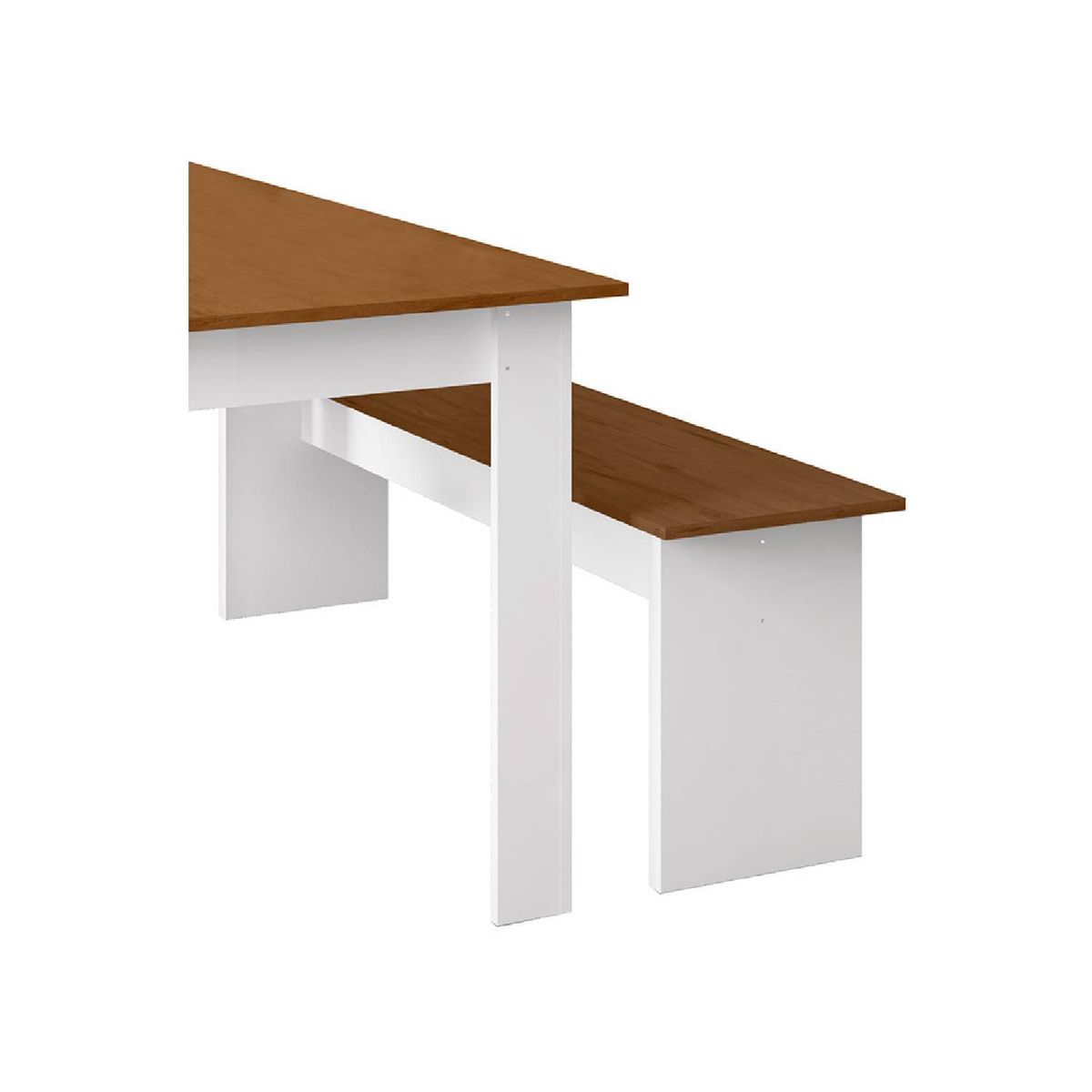 BE DESIGN - JUEGO DE COMEDOR NATURA BLANCO ZANZINI - 9680000263