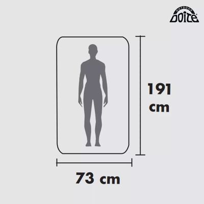 Imagen 2 del producto Colchón Inflable Alicante Single Celeste Doite