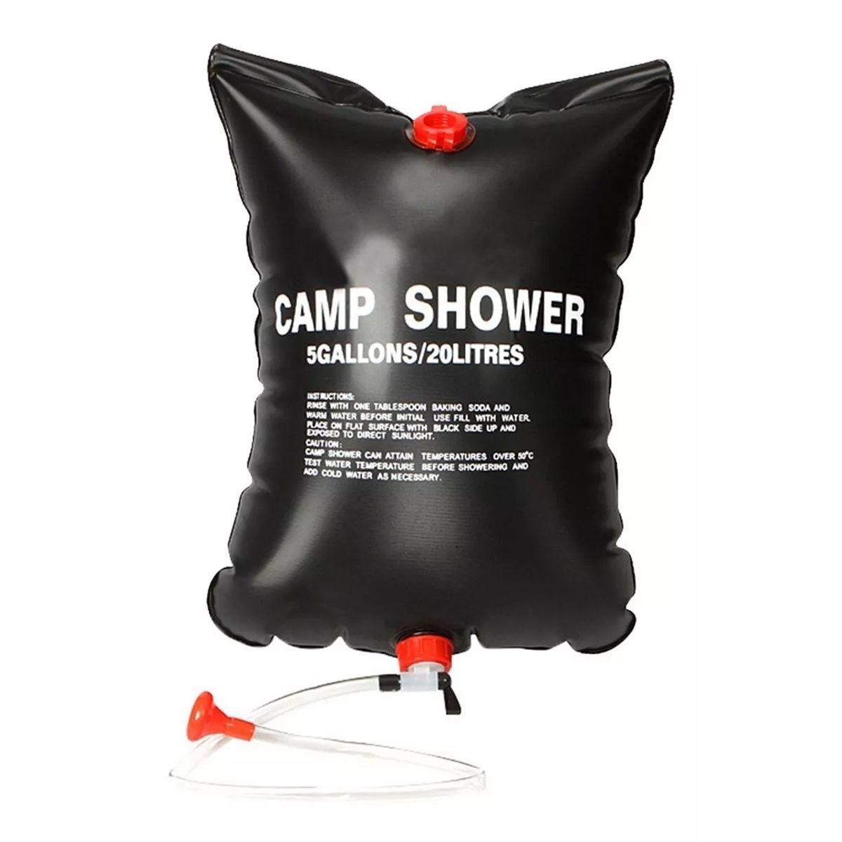 GENERICO - Ducha Portátil Solar Camping Playa 20 L Exterior Compacta