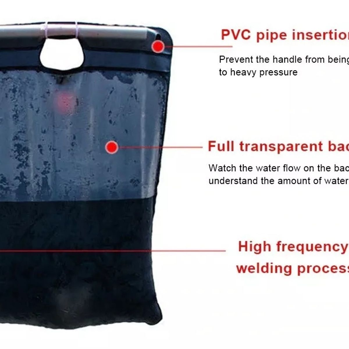 GENERICO - Ducha Portátil Solar Camping Playa 20 L Exterior Compacta