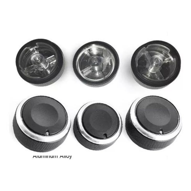 GENERICO - Kit Perillas De Calefacción Chevrolet Sail 2008-2014 3unidad