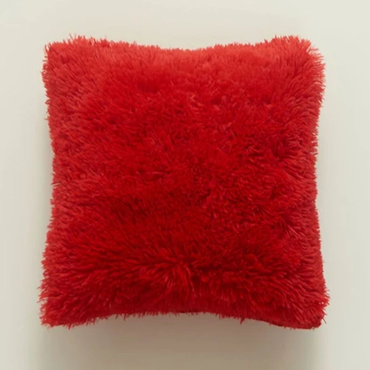 GENERICO - Funda Peluda Cojín Pelo Largo Decorativo