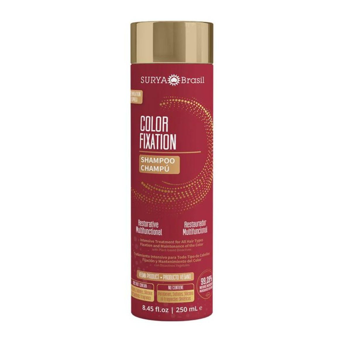 SURYA BRASIL - Shampoo sin sulfatos Fijación Color Surya Brasil