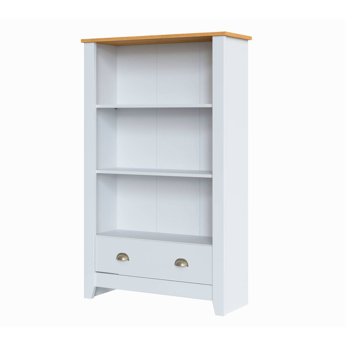 BE DESIGN - Estante 1 Espacios Ludlow Blanco /Mie