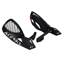 GENERICO - Cubre Puños Plasticos Para Motos Universal Negro