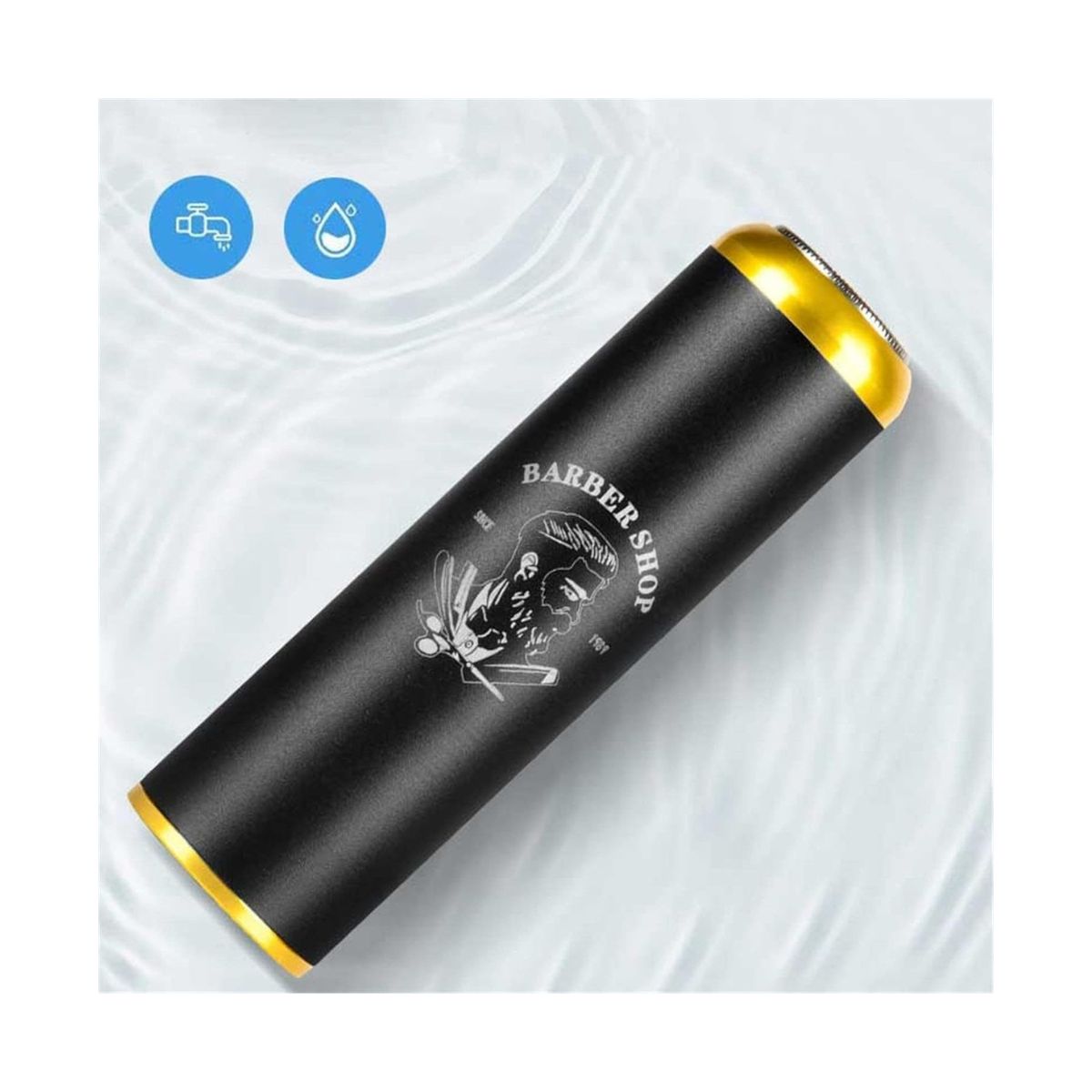GENERICO - Afeitadora De Barba Portátil Inalámbrica Usb - Saeday Sd687