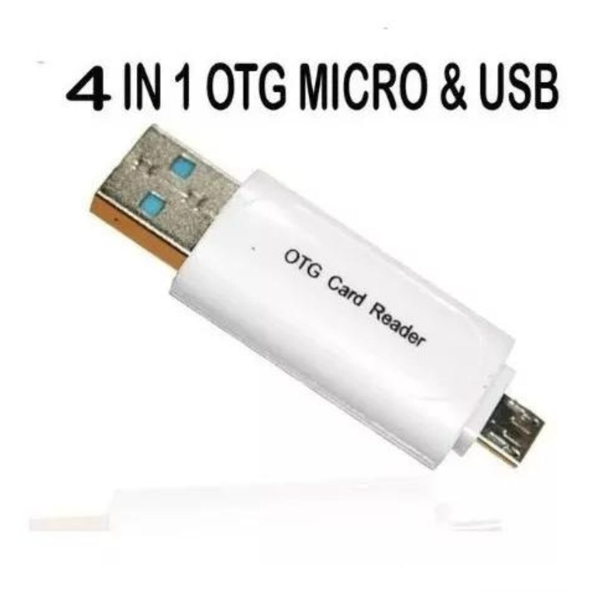 GENERICO - Adaptador Lector Tarjeta Sd Micro Sd A Usb A Micro Usb